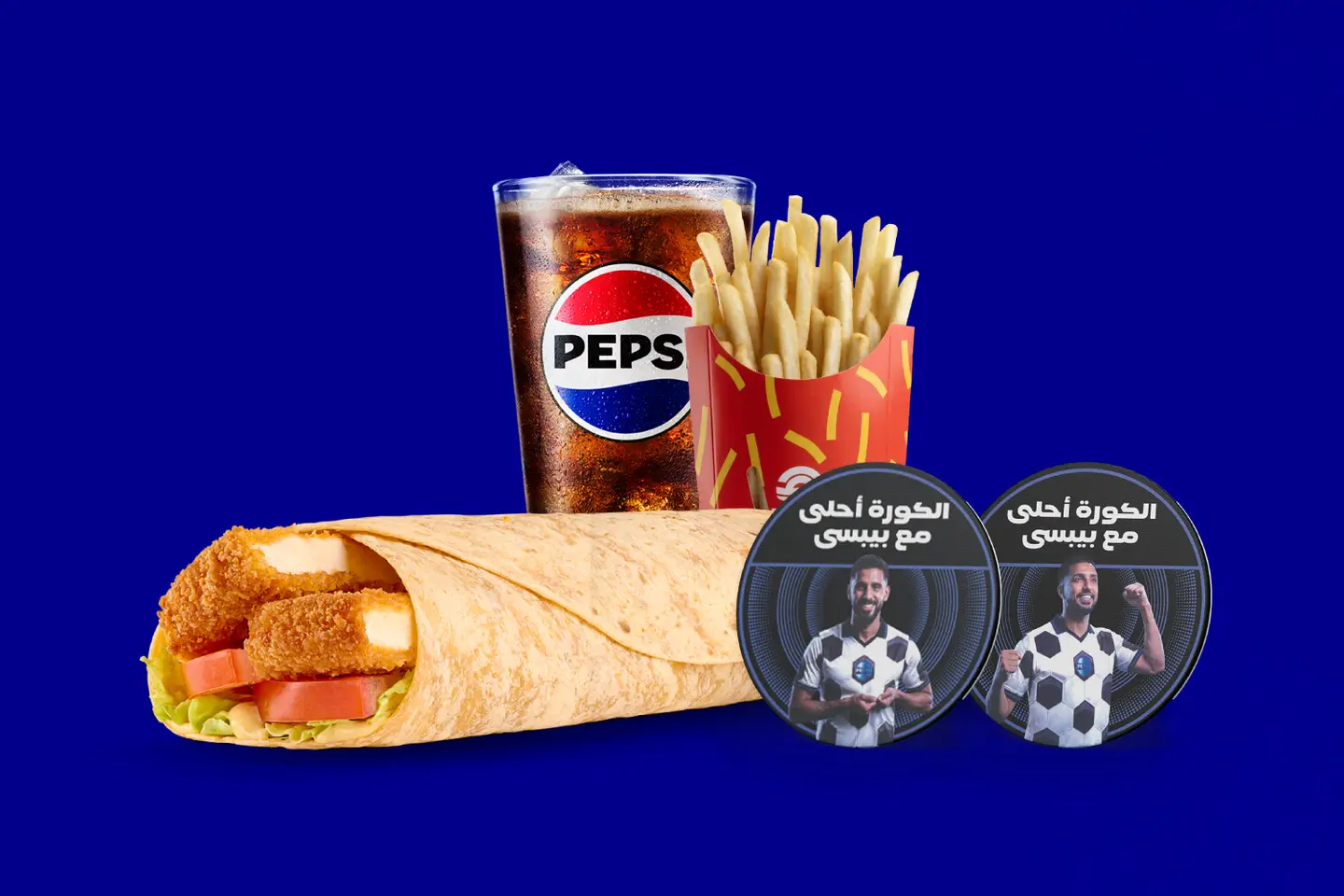 Original Tortilla Large Meal With Free Pepsi Coaster