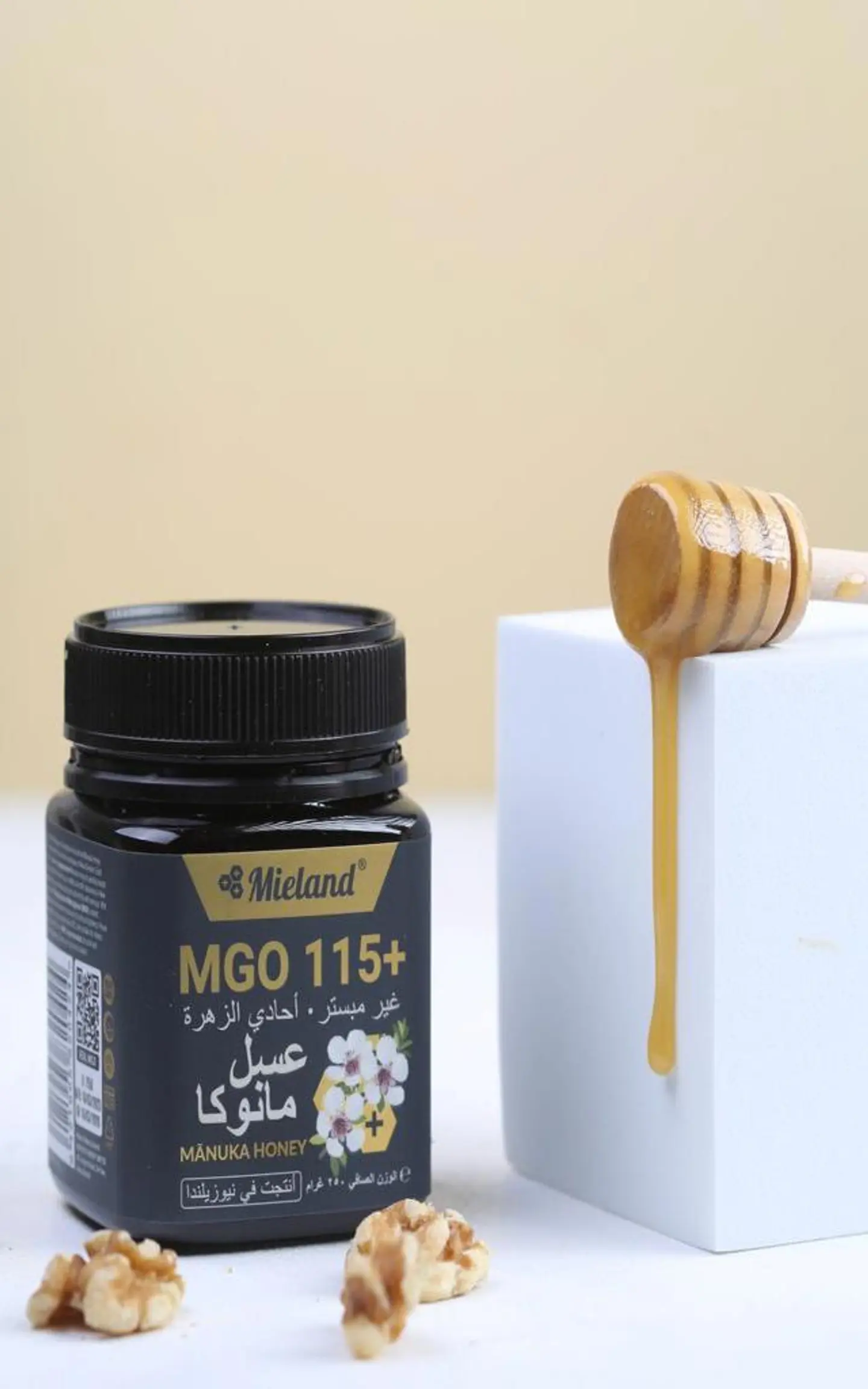 عسل المانوكا النيوزيلندي قوة 115 MGO