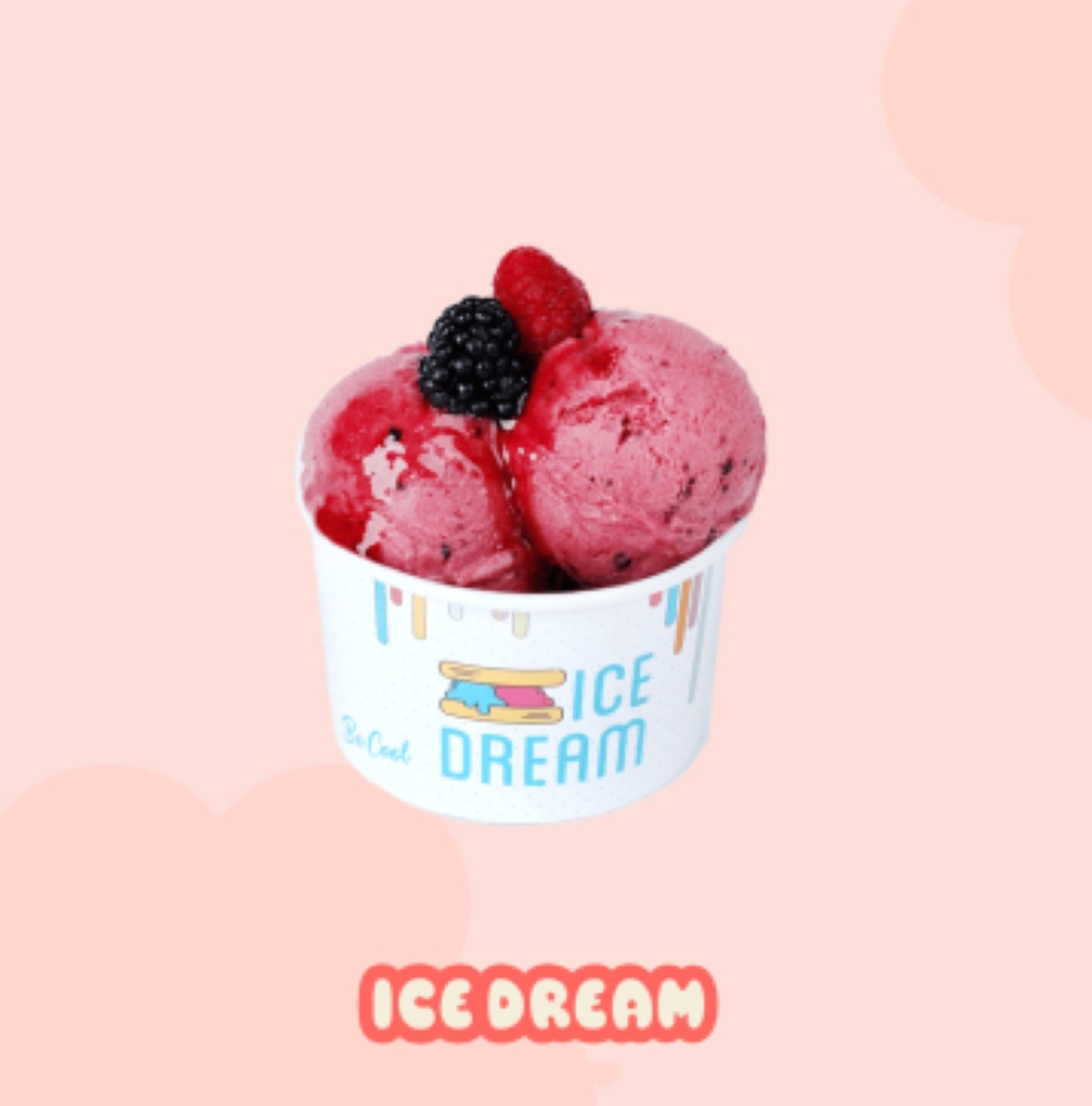 Double Scoop Mixed Ice Cream