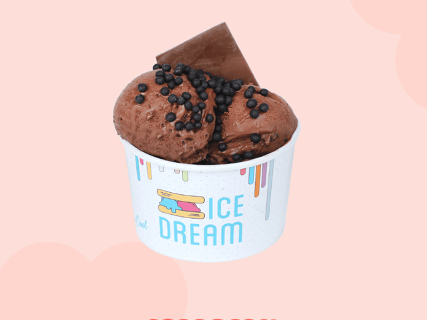 Double Scoop Chocolate Ice Cream