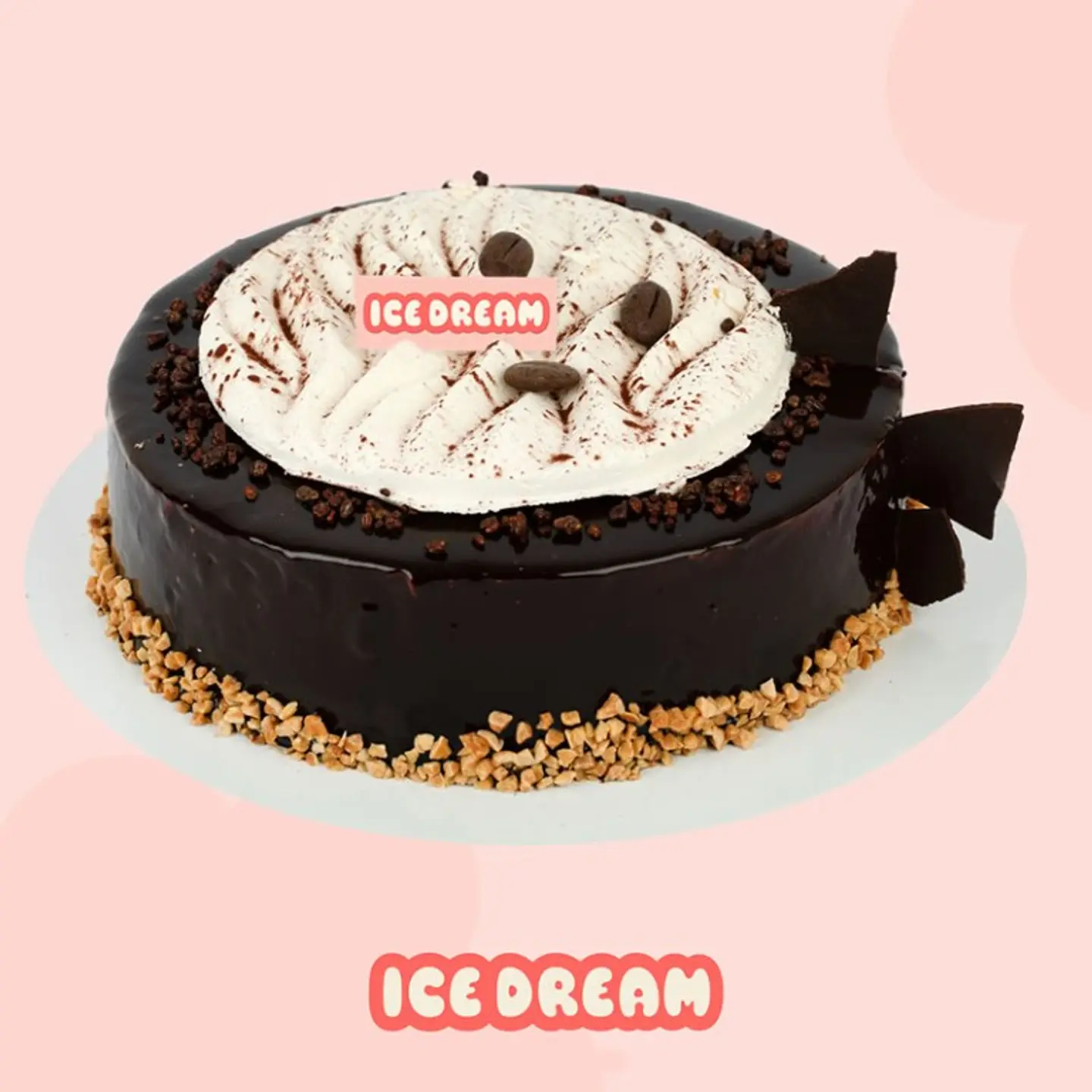 Tiramisu Ice Cream Cake