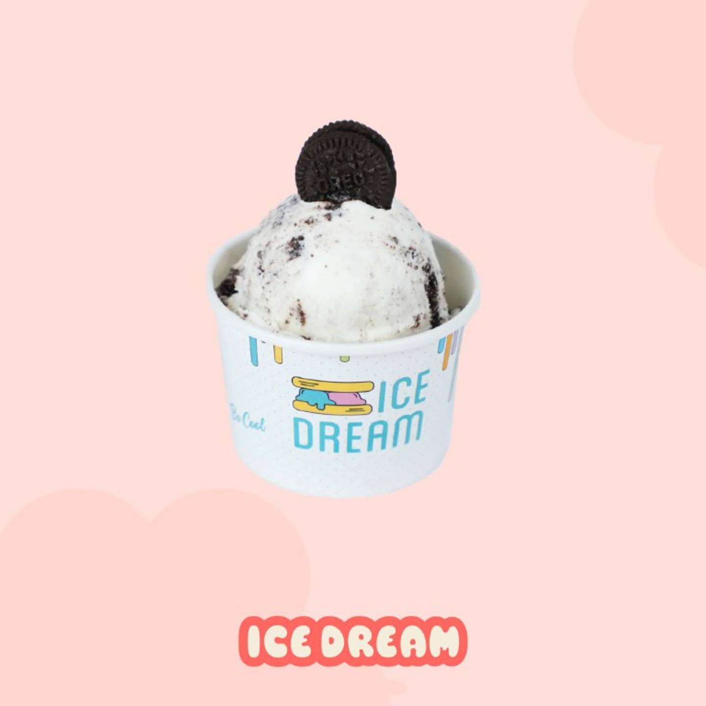 Scoop Oreo Ice Cream
