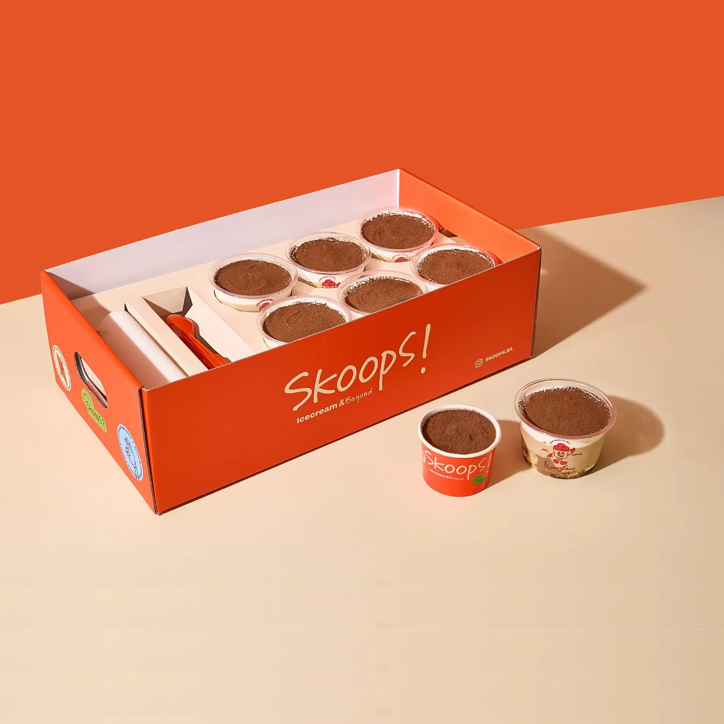 Tiramisu Ice Cream Box