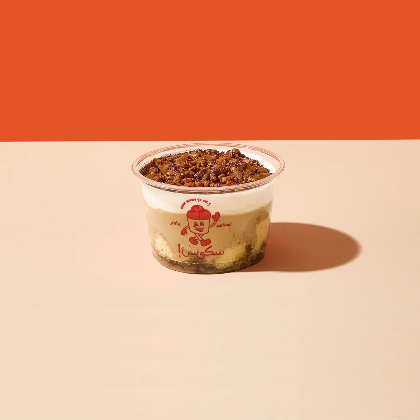 Crunchy Caramel Tiramisu Ice Cream