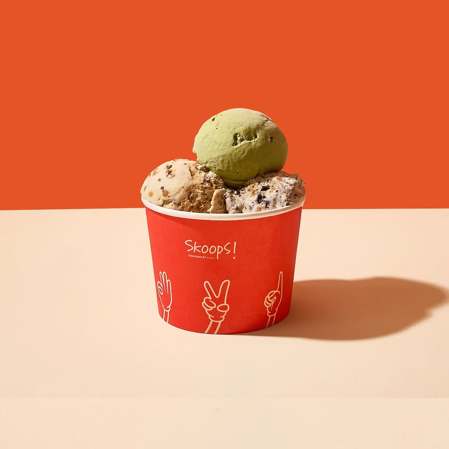 Triple Skoop Cup