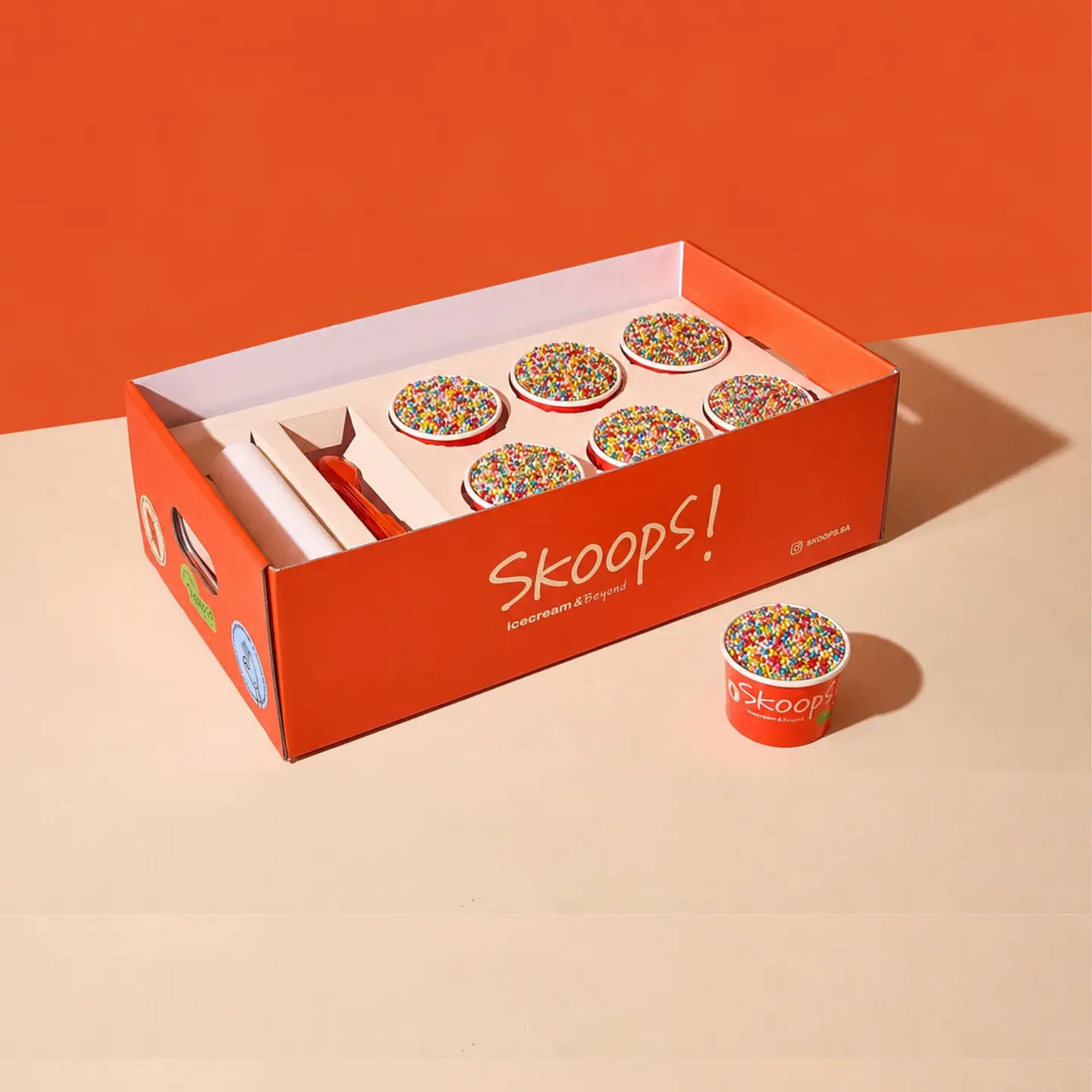Dot Cake Box