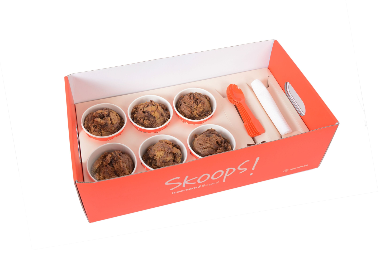 Skooped Chocolate Chip Cookie Box