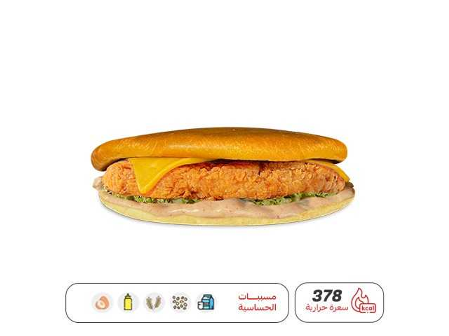 فلات برجر دجاج