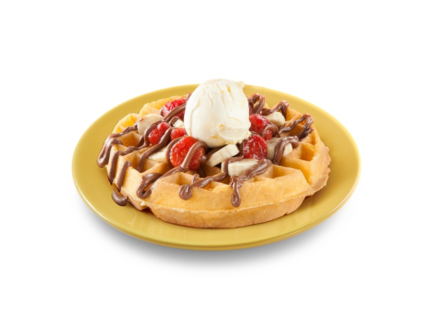 Strawberry Nutella Waffle