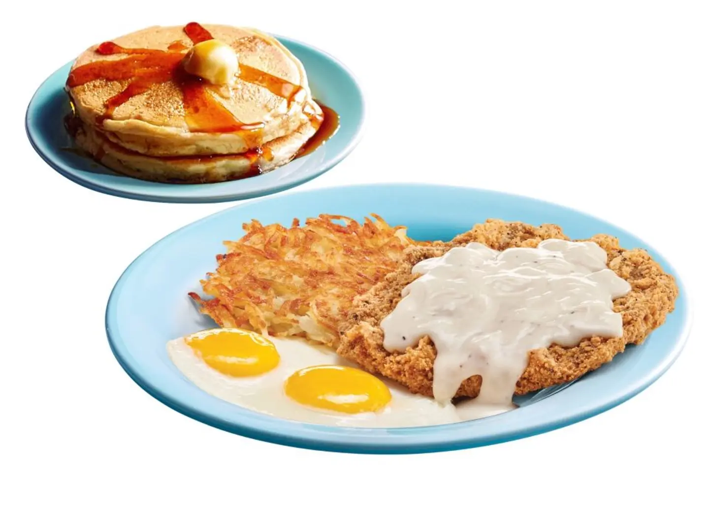 Country Fried Chicken And Eggs
