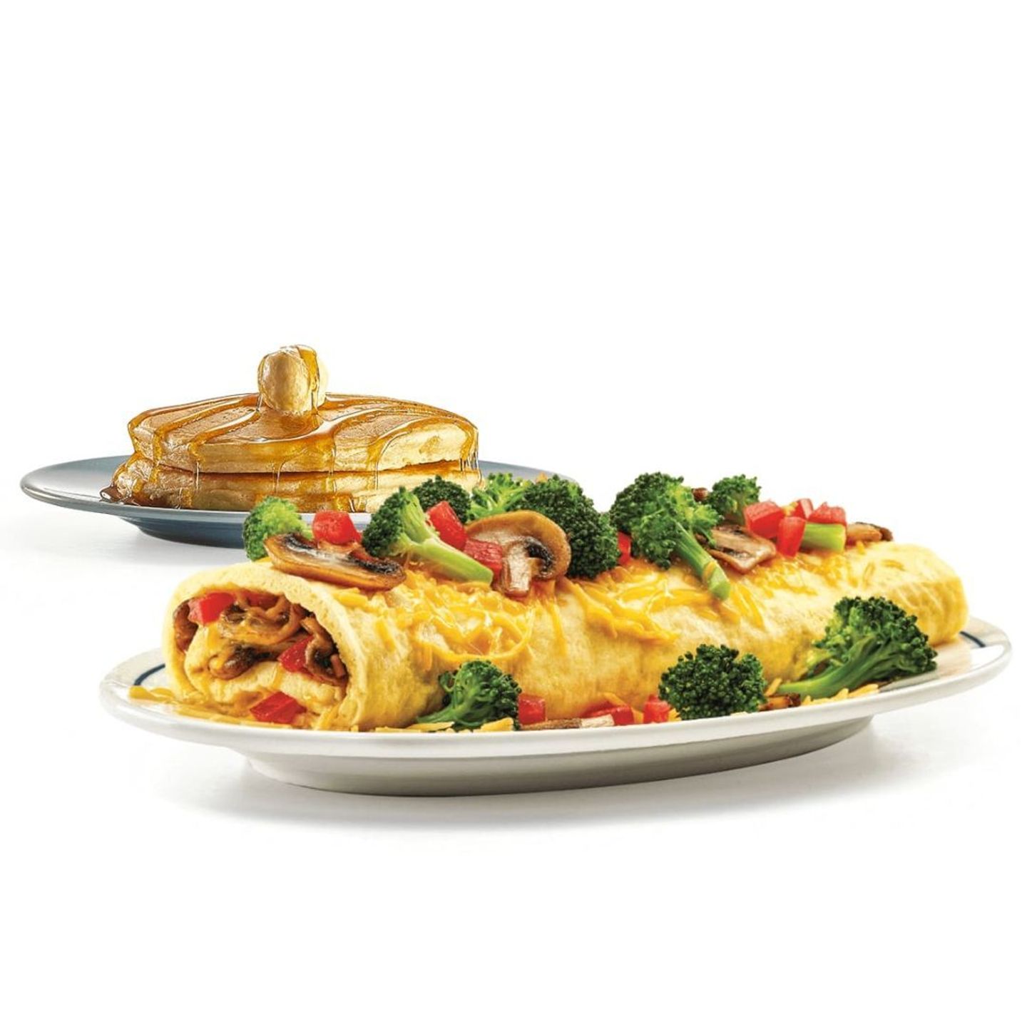 Garden Omelette With 2 Free Original Pancakes