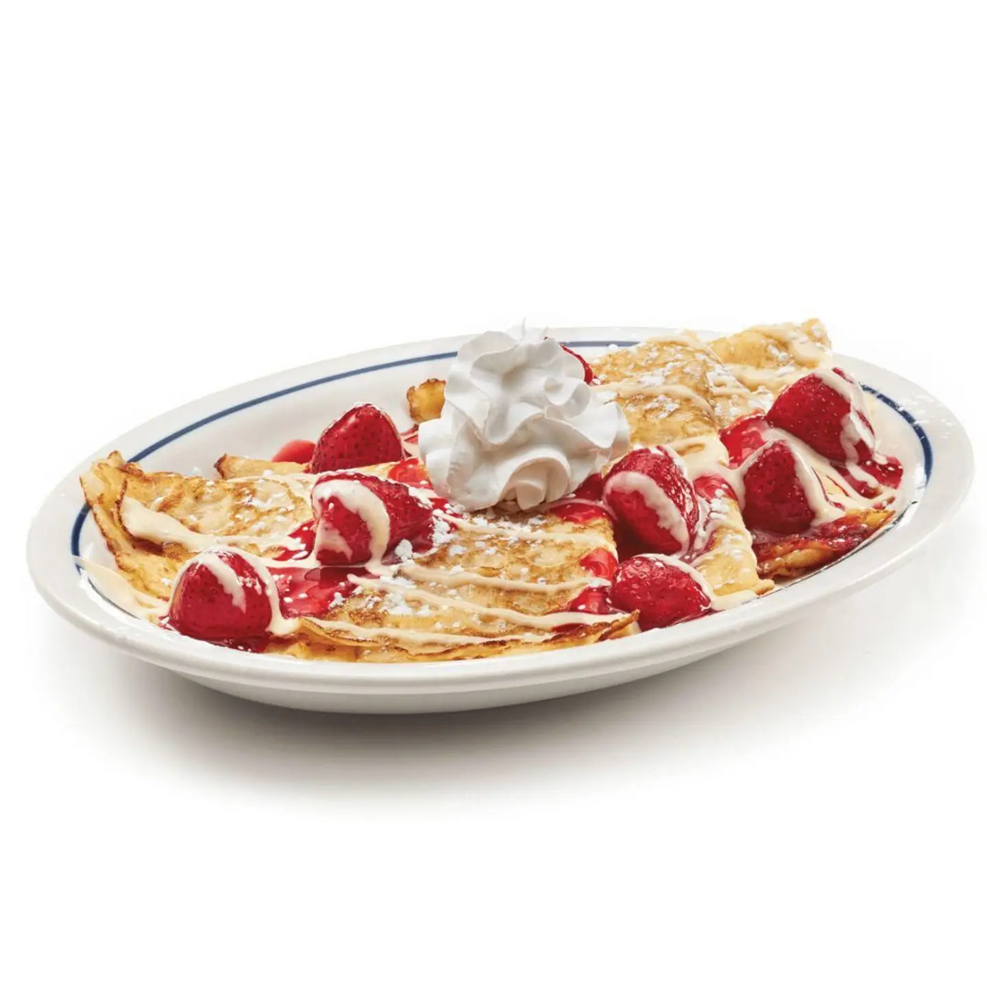 Strawberry And Cream Crepe