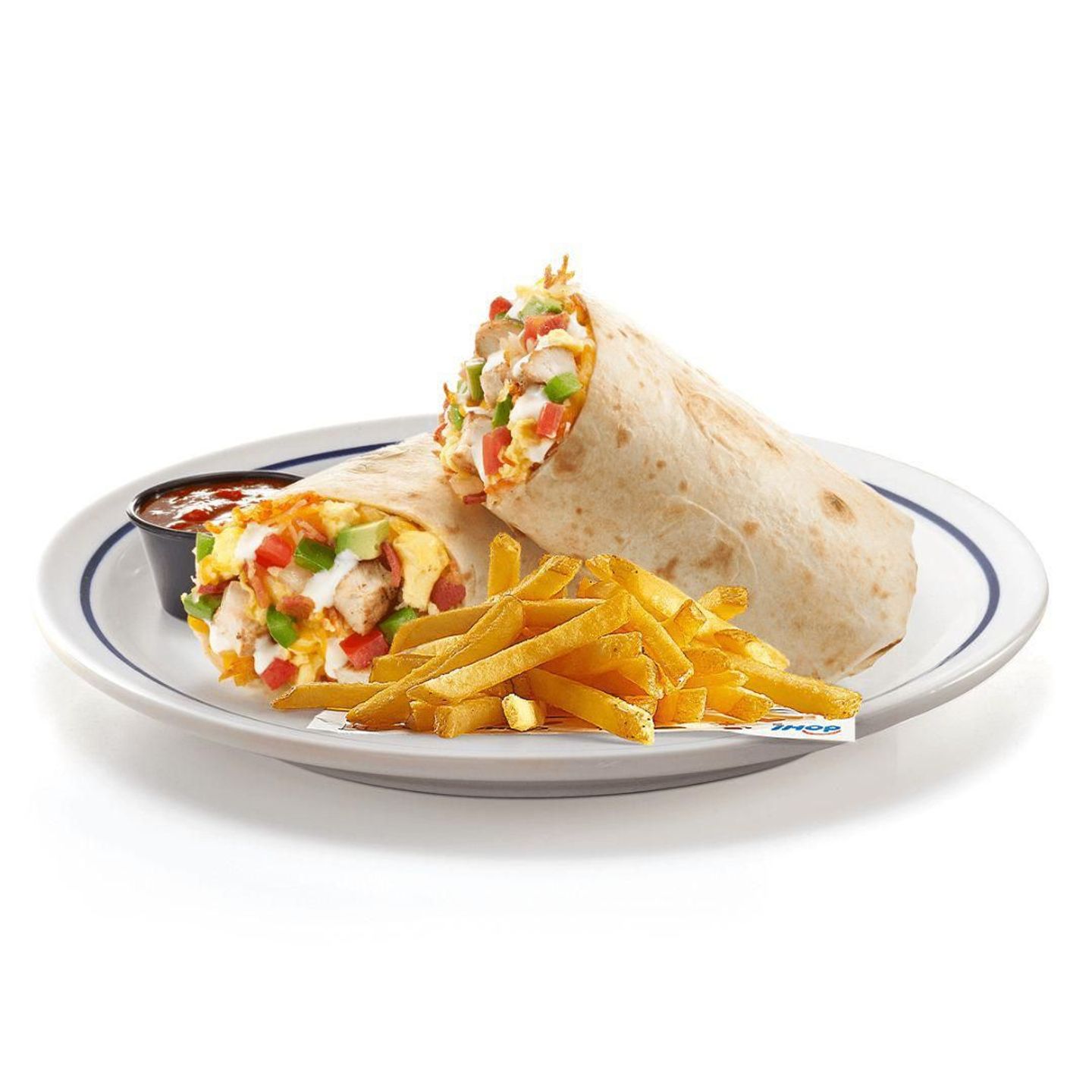 Ihop Southwest Chicken Burrito With Fries