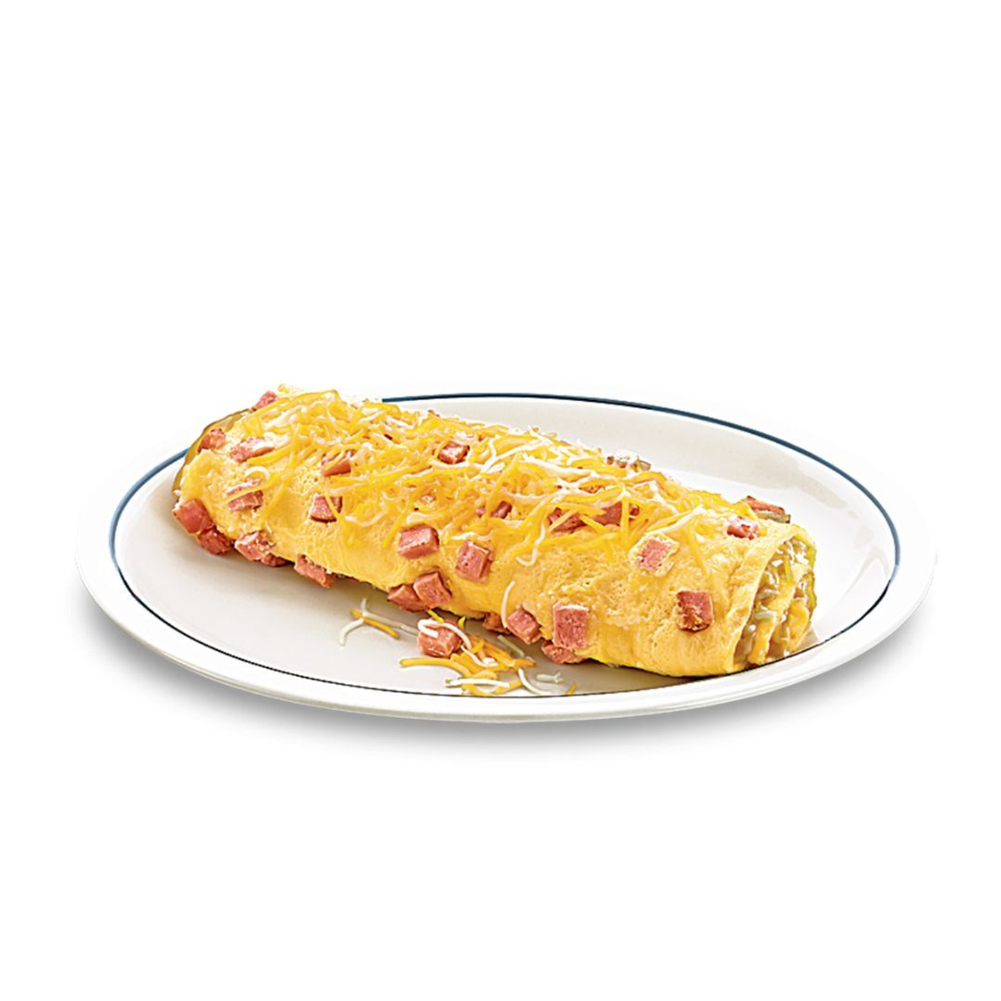 Turkey Ham & Cheese Omelette +2 Free Original Pancakes