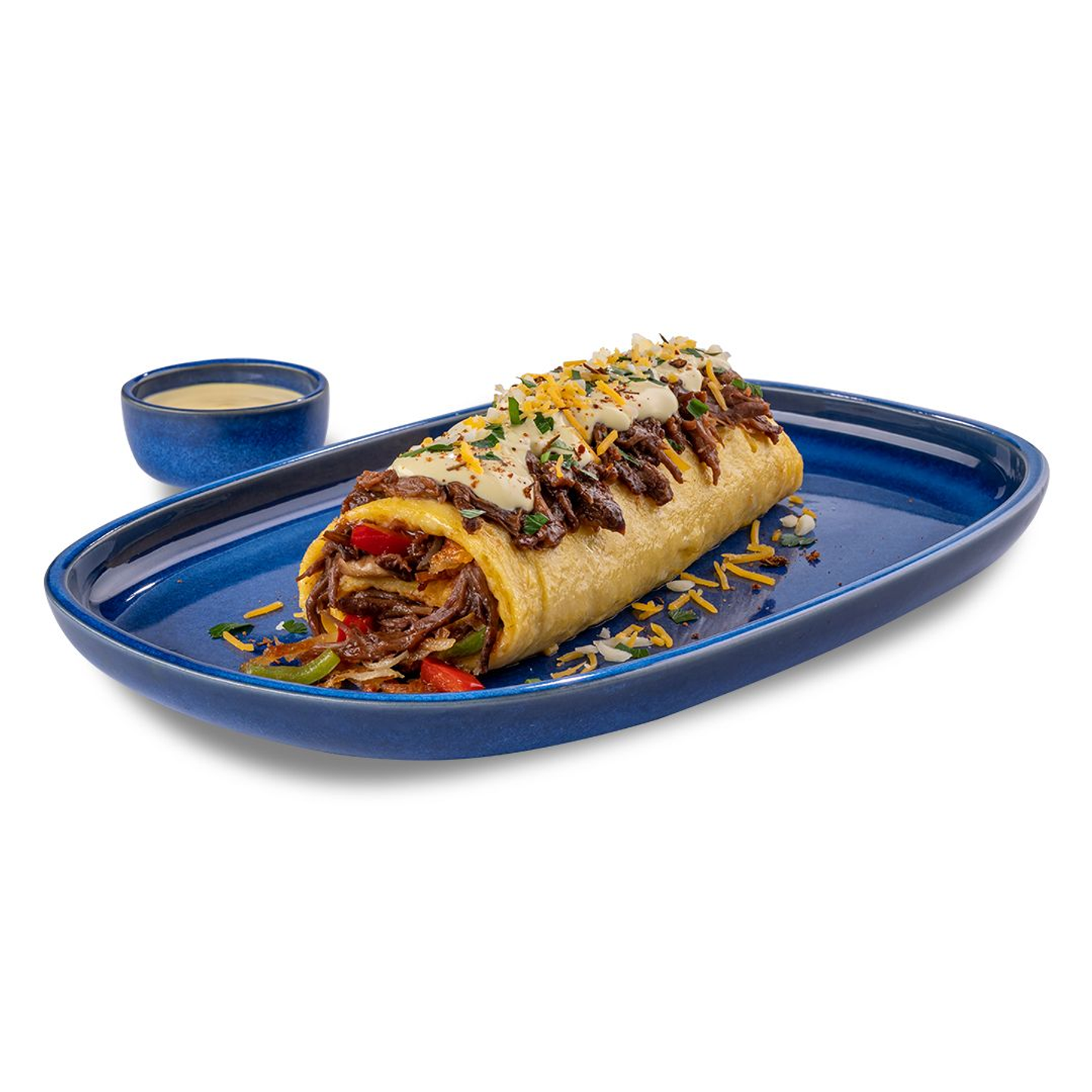 New Bbq Beef Rib Omelette