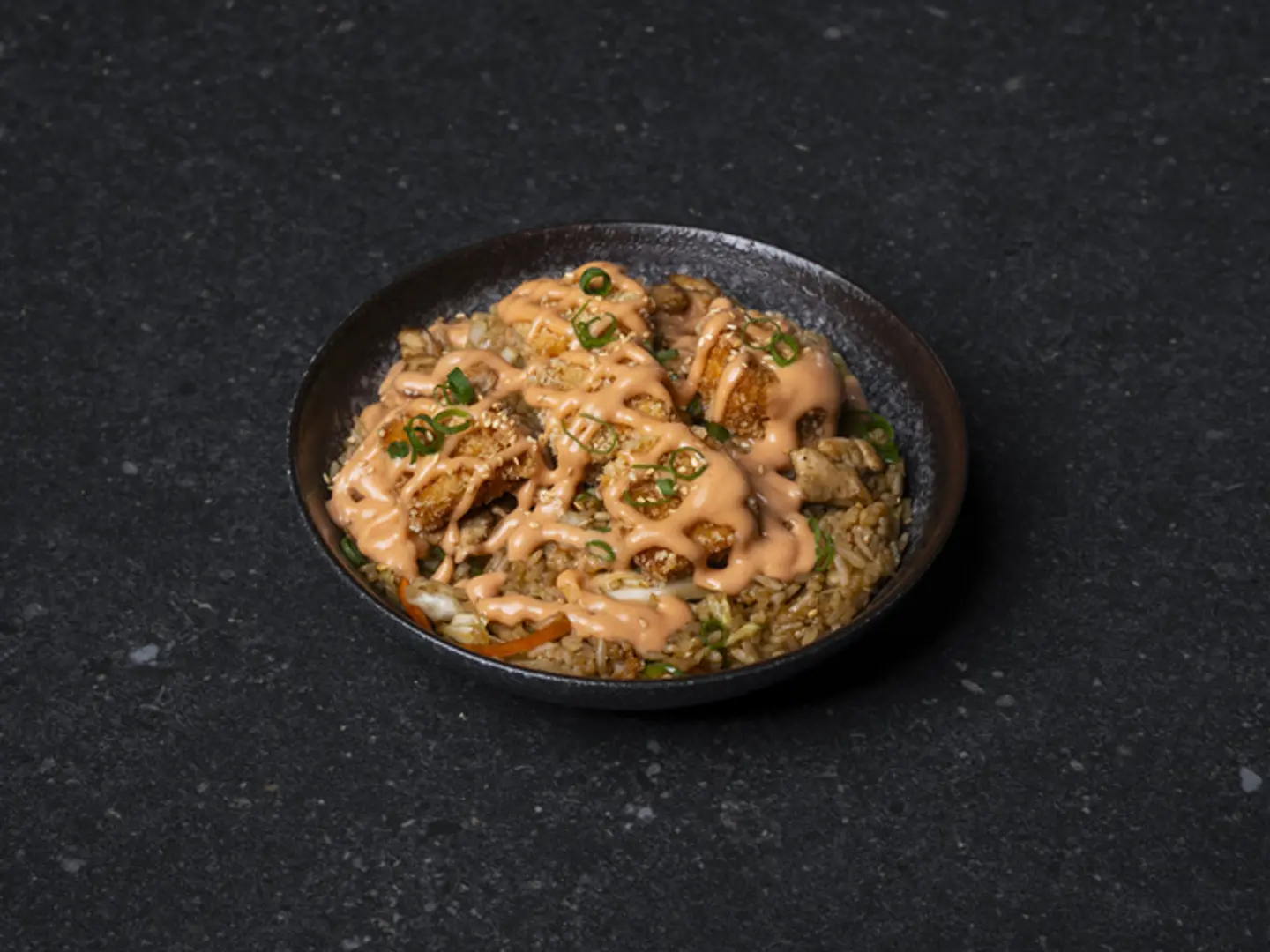 Rice Volcano Chicken Dynamite