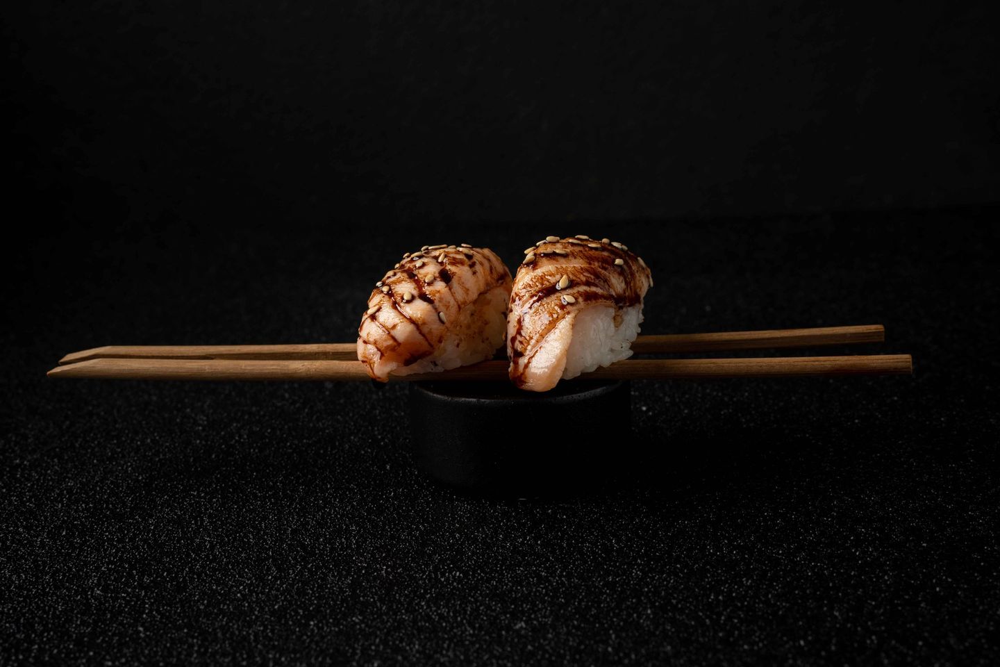 Salmon Teriyaki Nigiri Grill