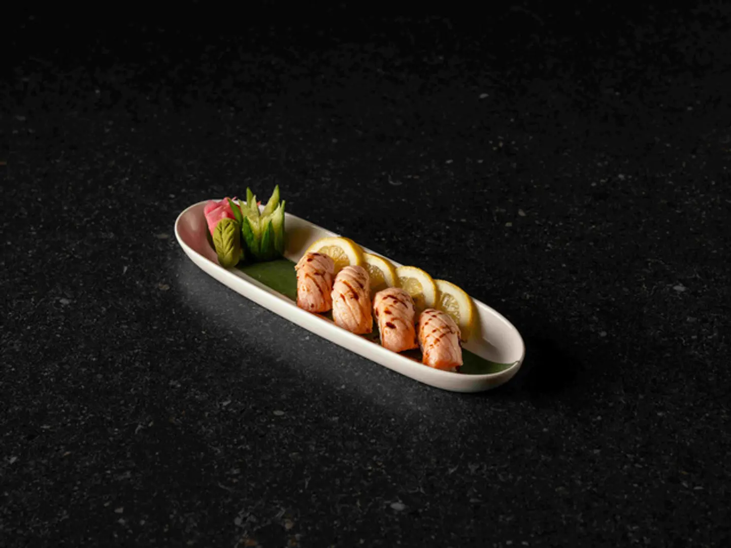 Salmon Teriyaki Nigiri Grill