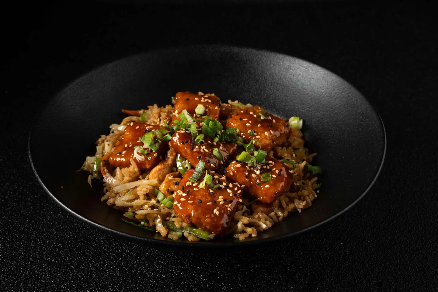 Rice Volcano Shrimp Buffalo