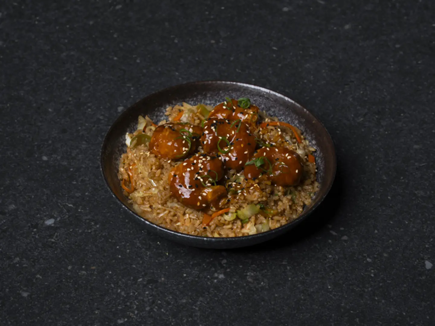Rice Volcano Shrimp Buffalo