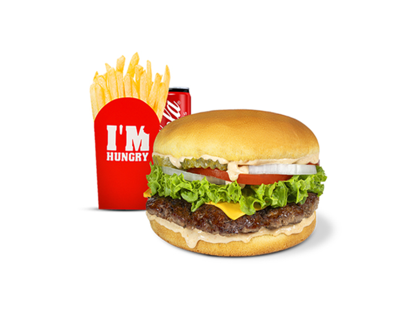 Im Classic Burger Meal