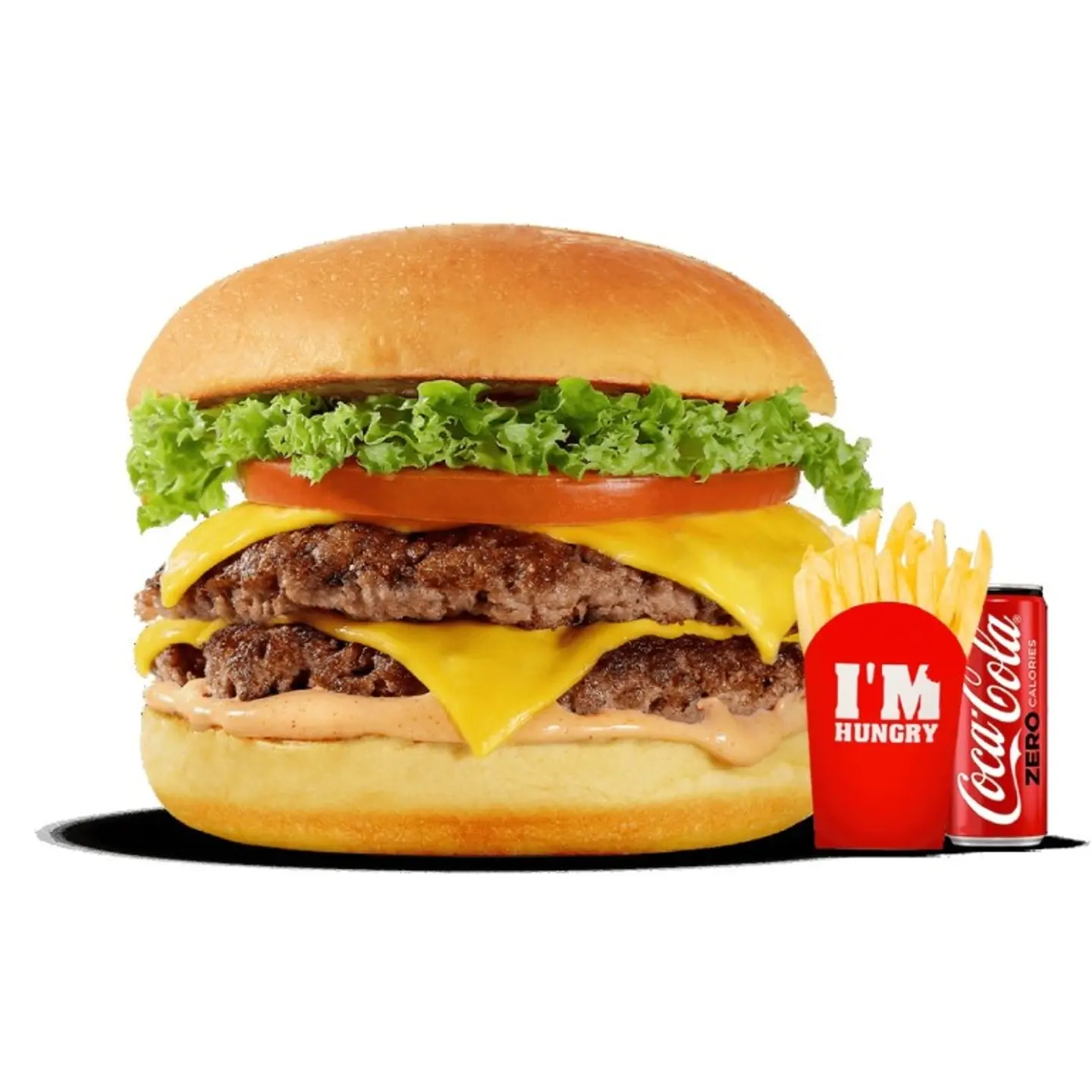 وجبة هنجري دبل