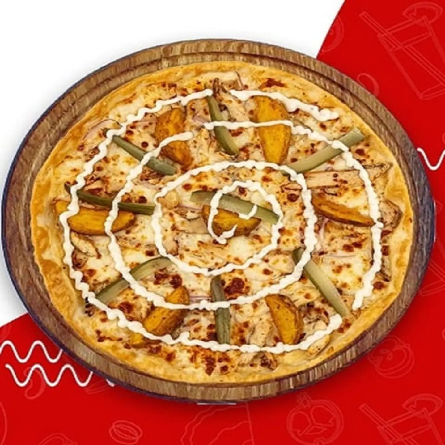 Shawerma Pizza Medium