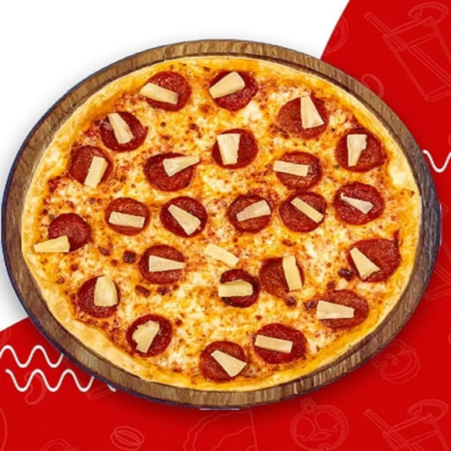 Hawaiin Pizza Medium