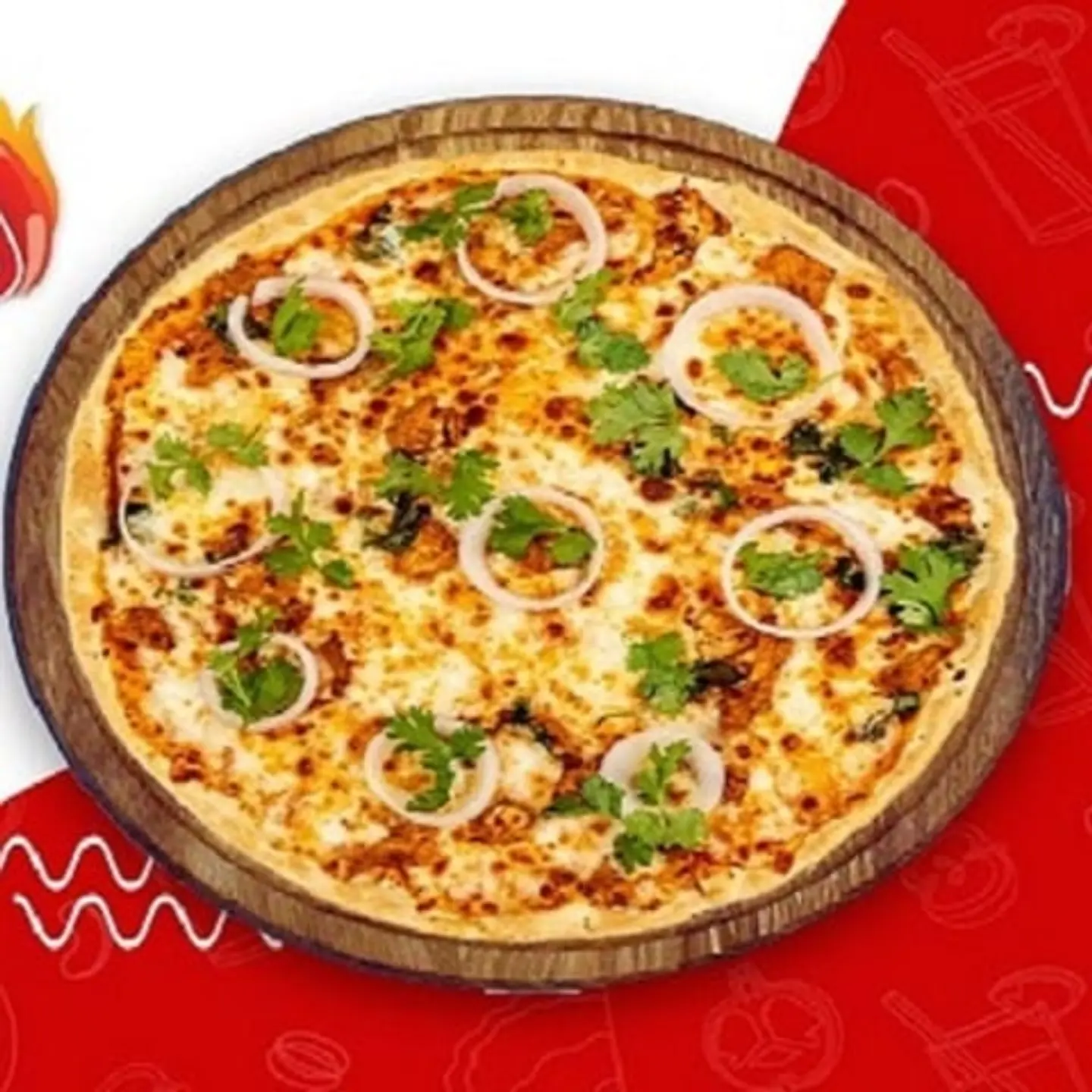 Tandoori Pizza Medium