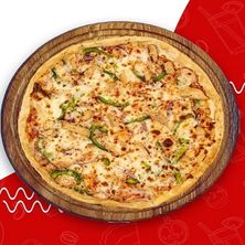 بيتزا الدجاج المشوي كبير