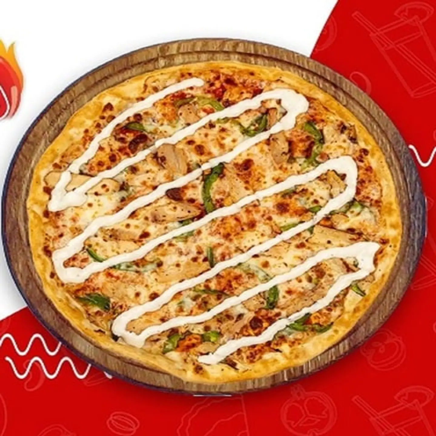 Ranch Chicken Pizza Small