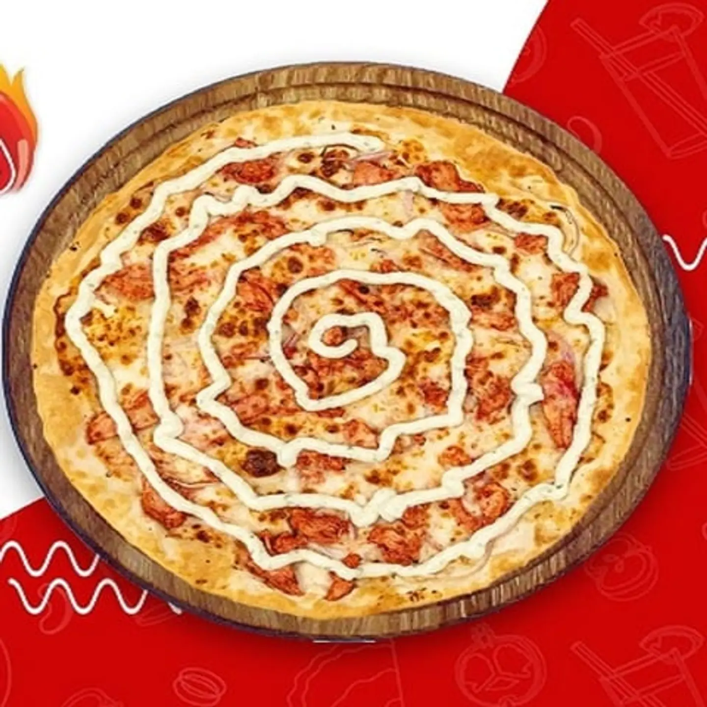 Tikka Chicken Pizza Large