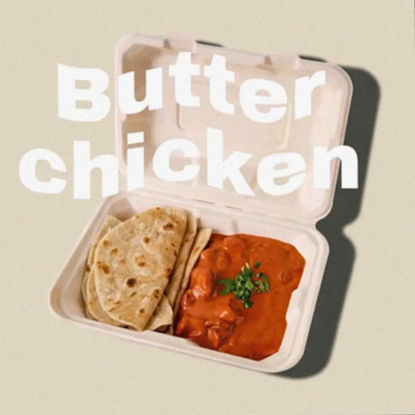 Butter Chicken With Paratha