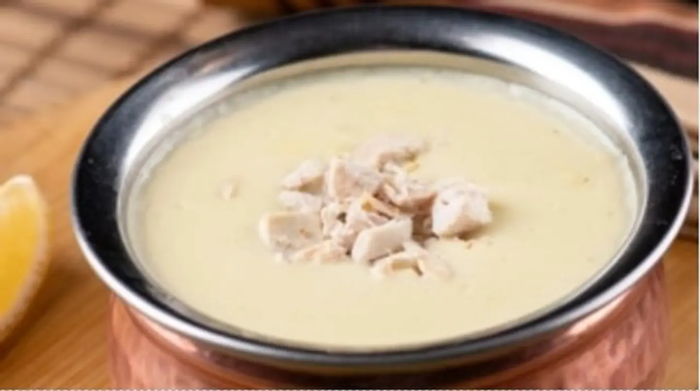 شوربة كريمة الدجاج