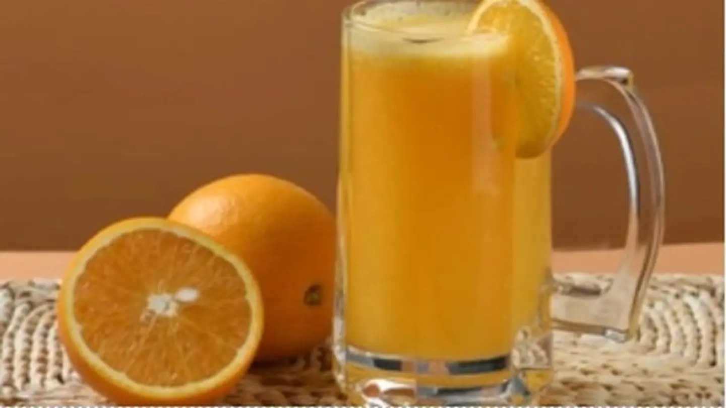 عصير البرتقال