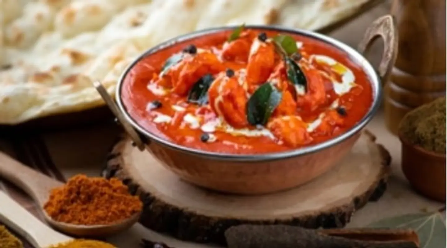 روبيان مسالا بالزبدة