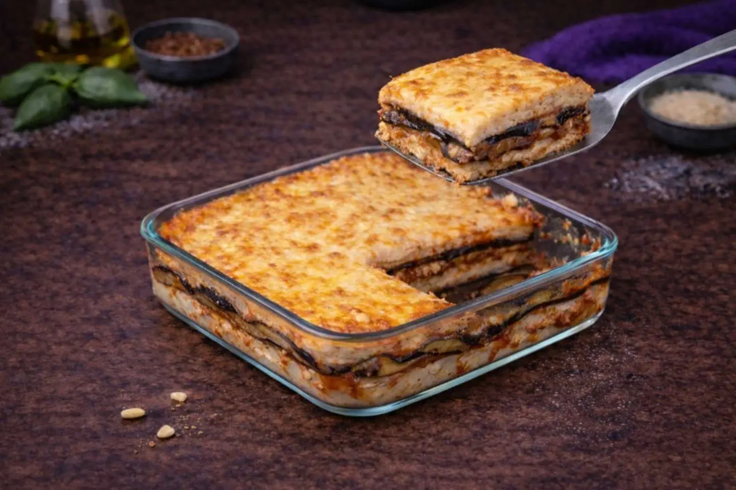 مسقعة بالبشاميل