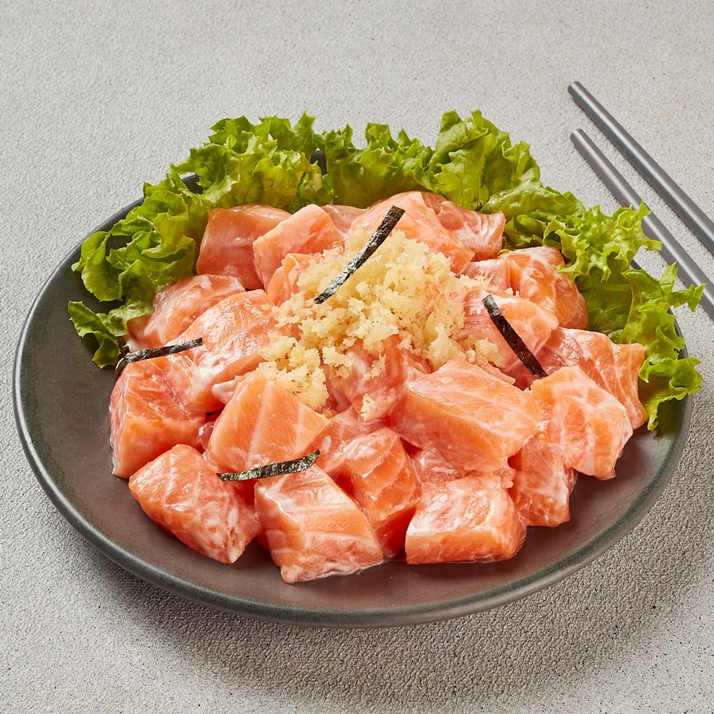 Crispy Salmon Salad