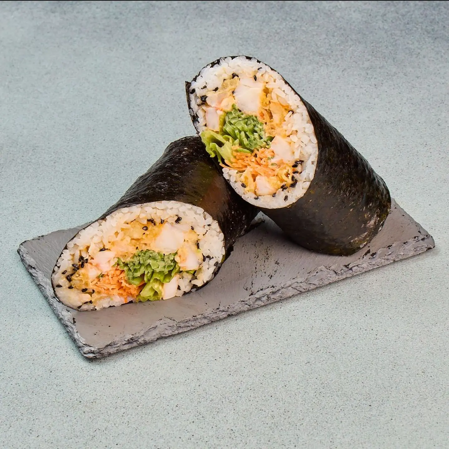 Dynamite Shrimp Sushi Burrito