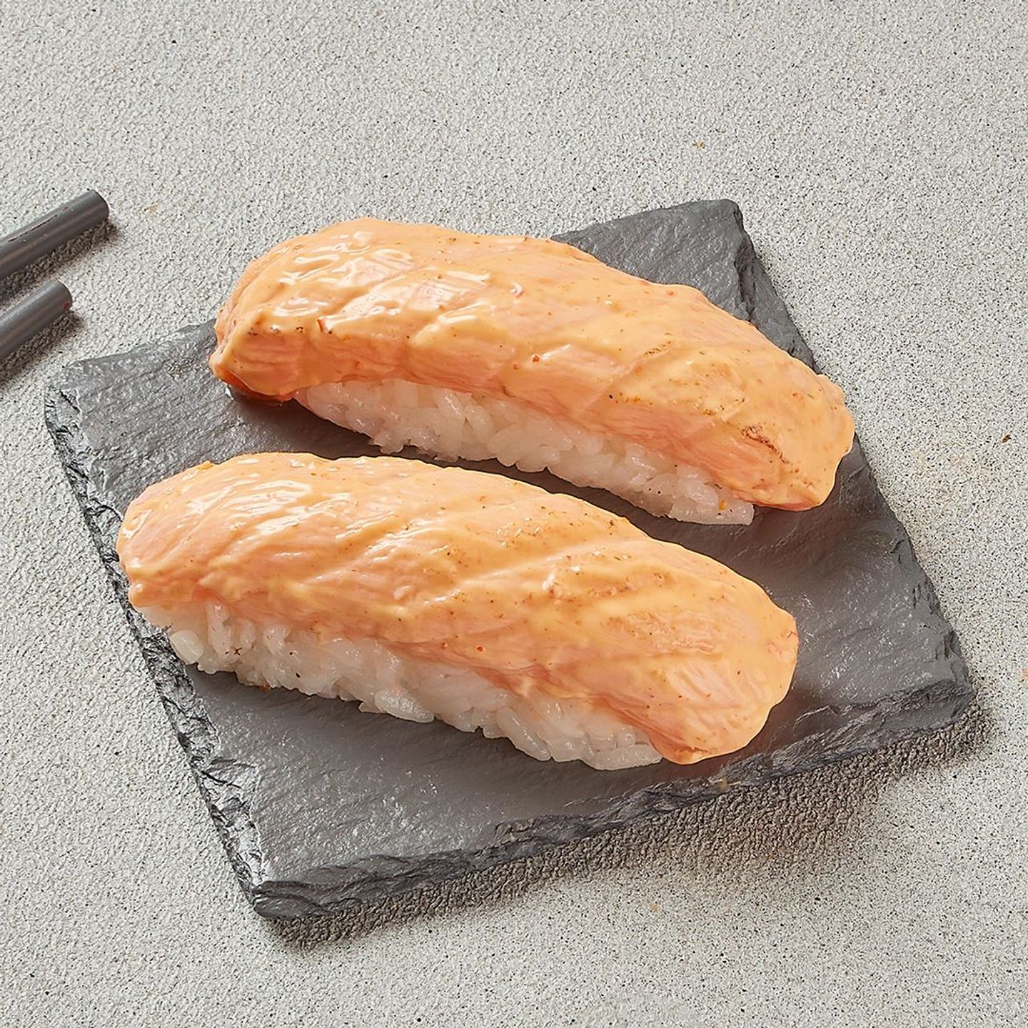 Spicy Salmon Nigiri