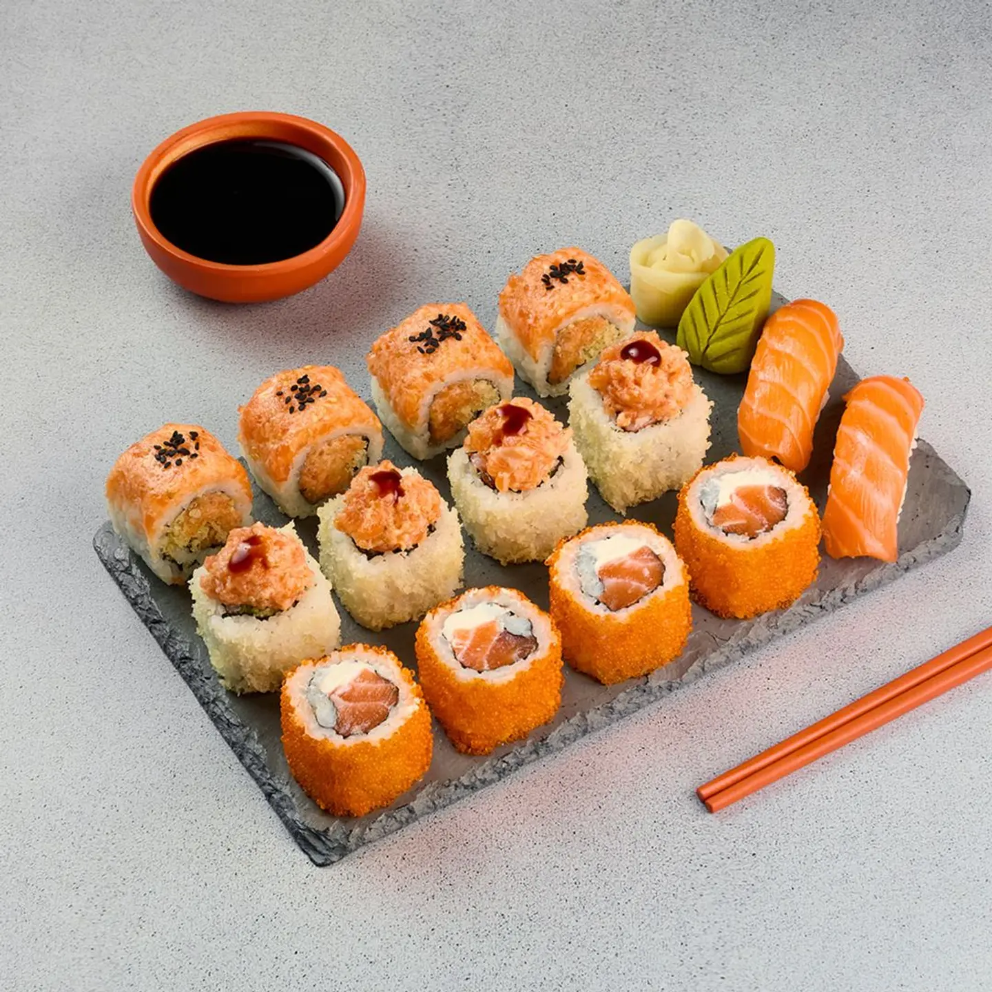 Ichiban Everyday Salmon Platter 14 Pieces