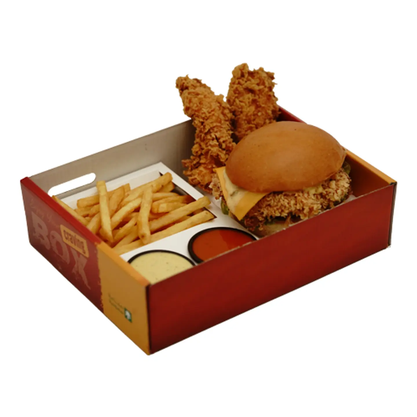 Crunchy Burger Box