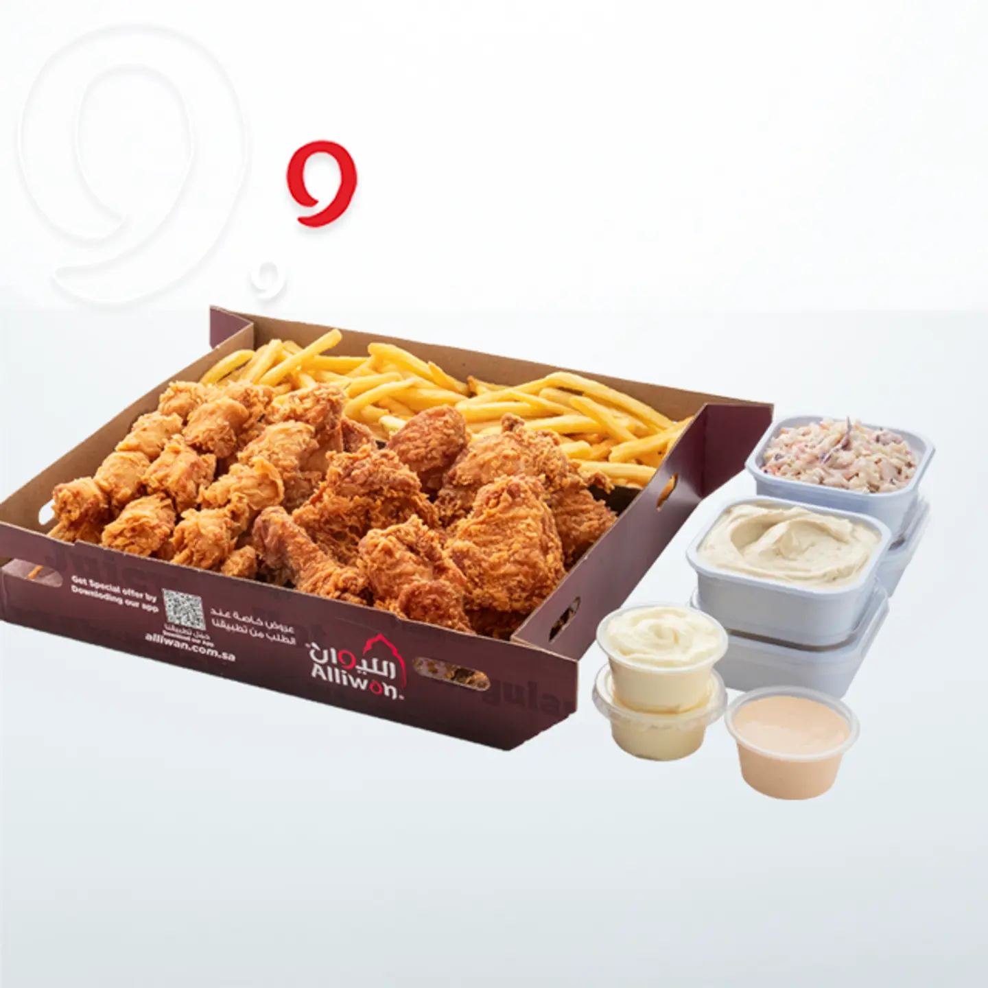 Family Box 6 Broasted + 6 Boneless