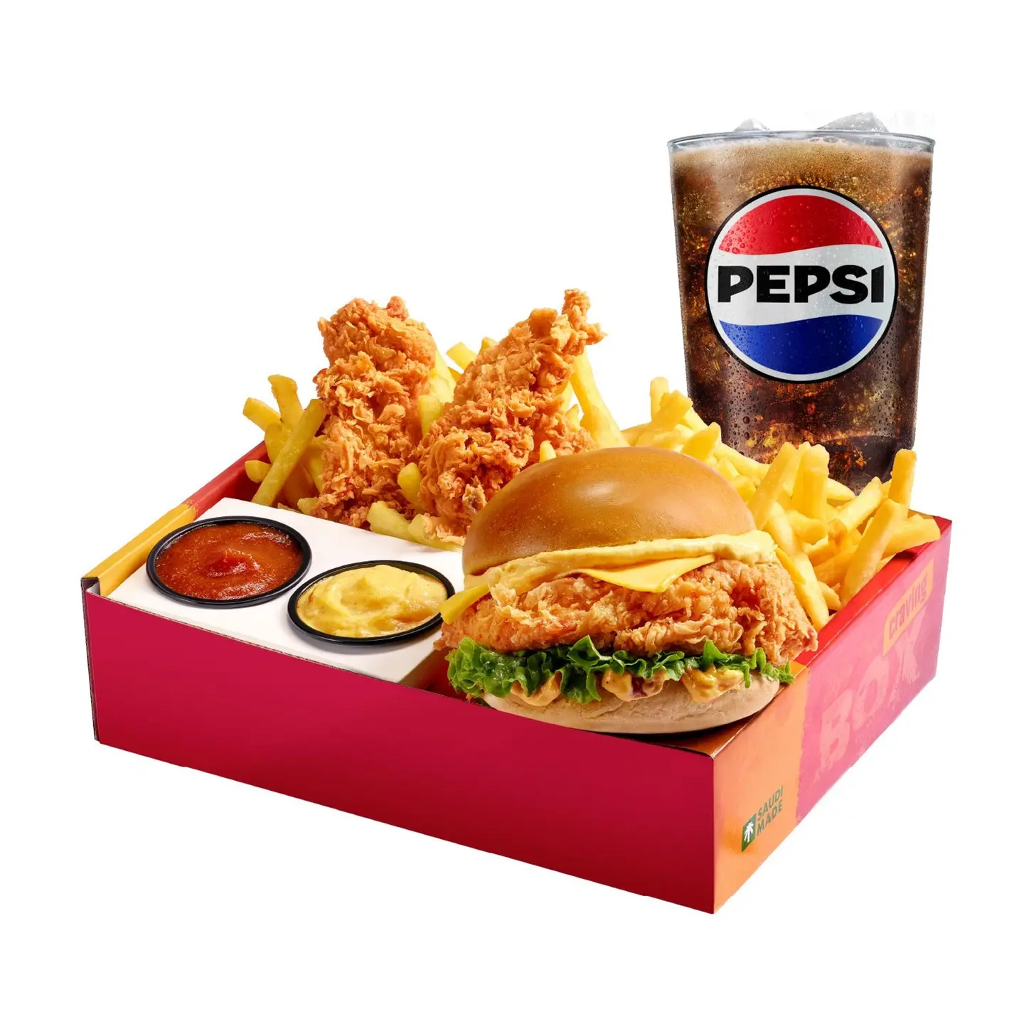 Crunchy Burger Box