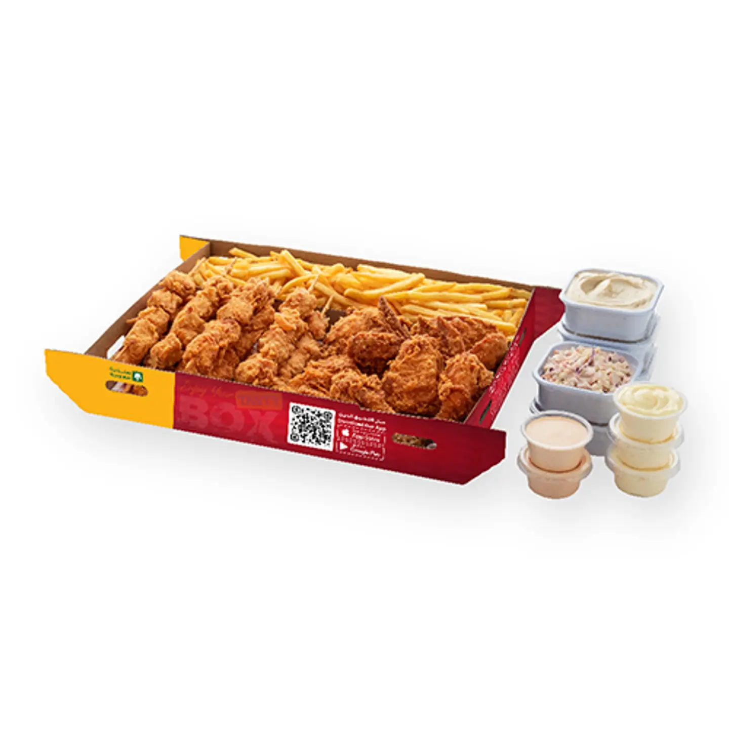 Family Box 10 Broasted + 10 Boneless