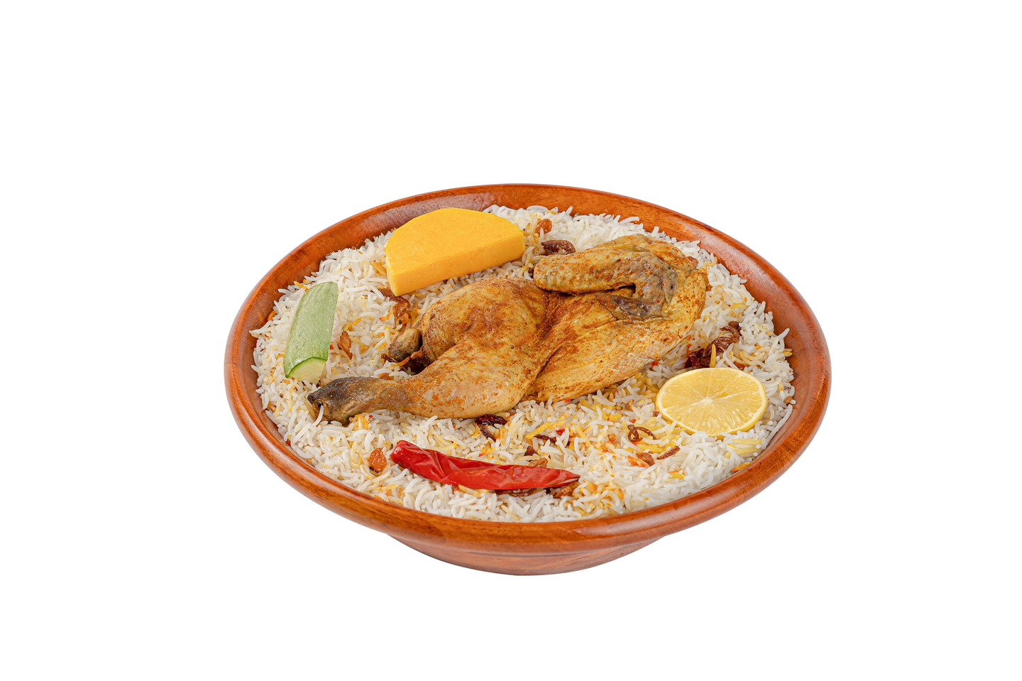 دجاج مدفون مع رز