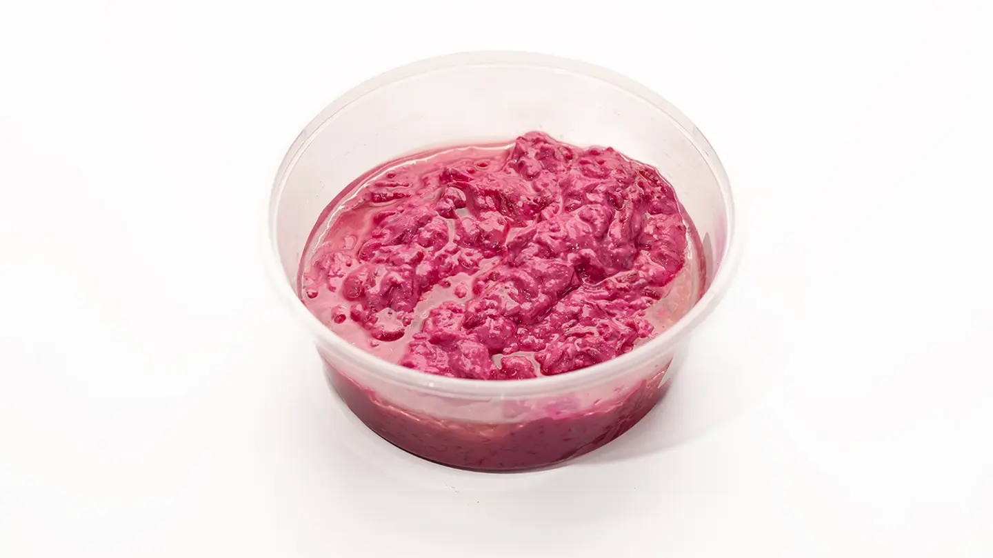 Labneh With Beetroot