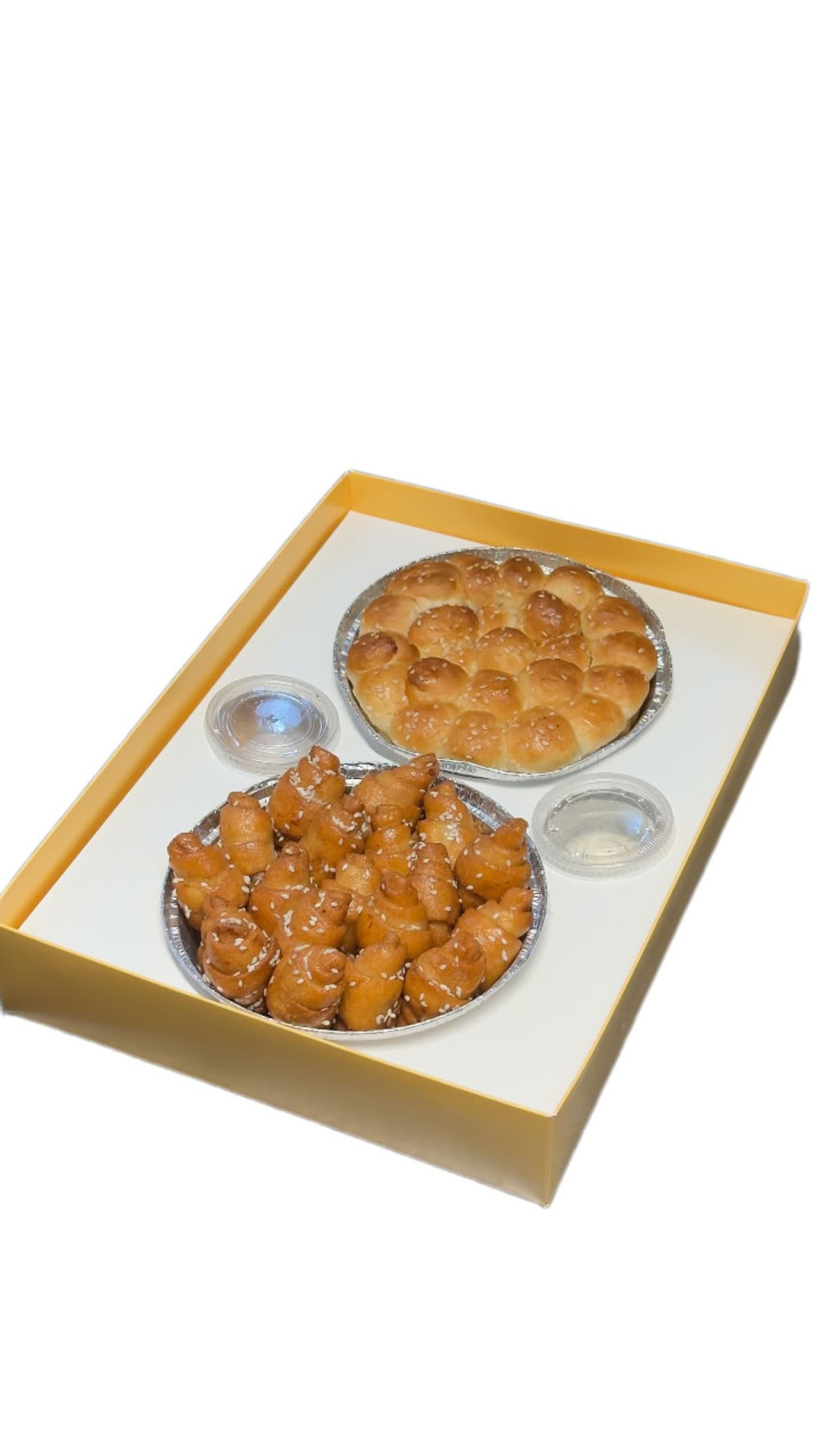 Savory Sweet Semolina Rolls Box