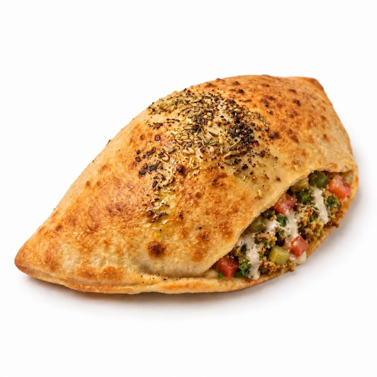 فطيرة فرن مشكل فلافل