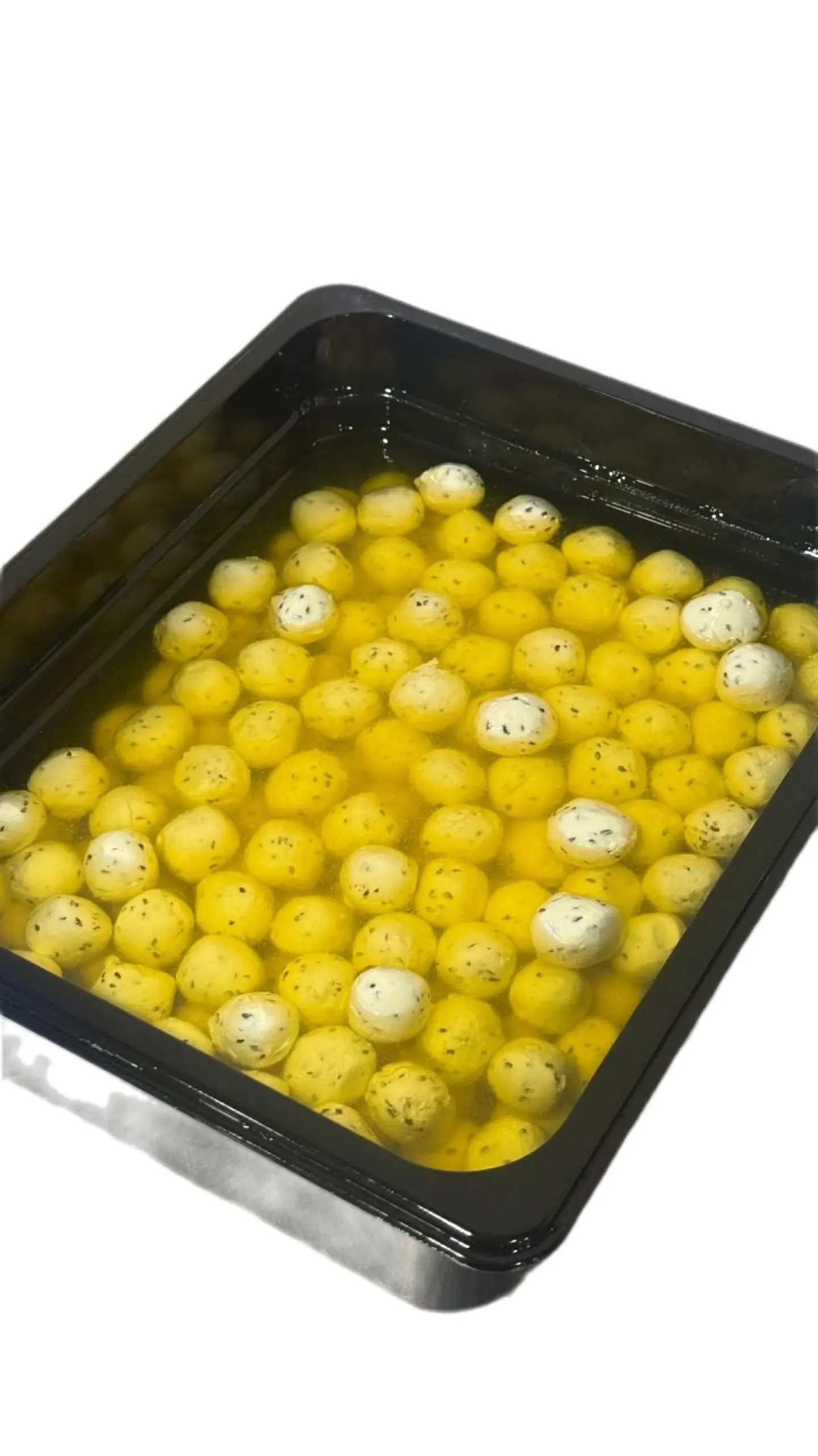 كرات اللبنة بالحبة السودء